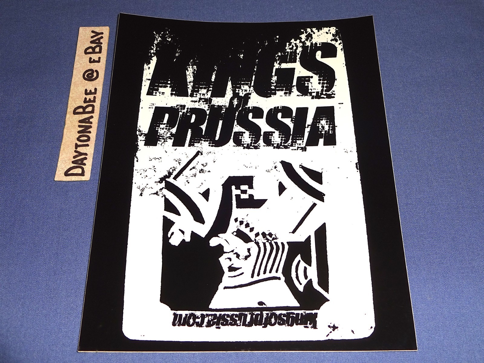 Kings Of Prussia Sticker (2007) Asheville North Carolina Your Window The Eidolon
