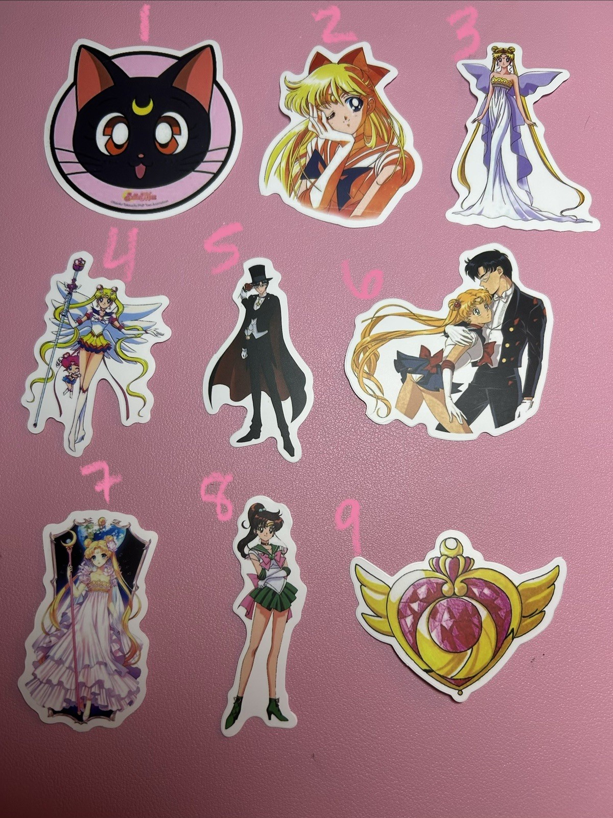 Sailor Moon Anime Stickers