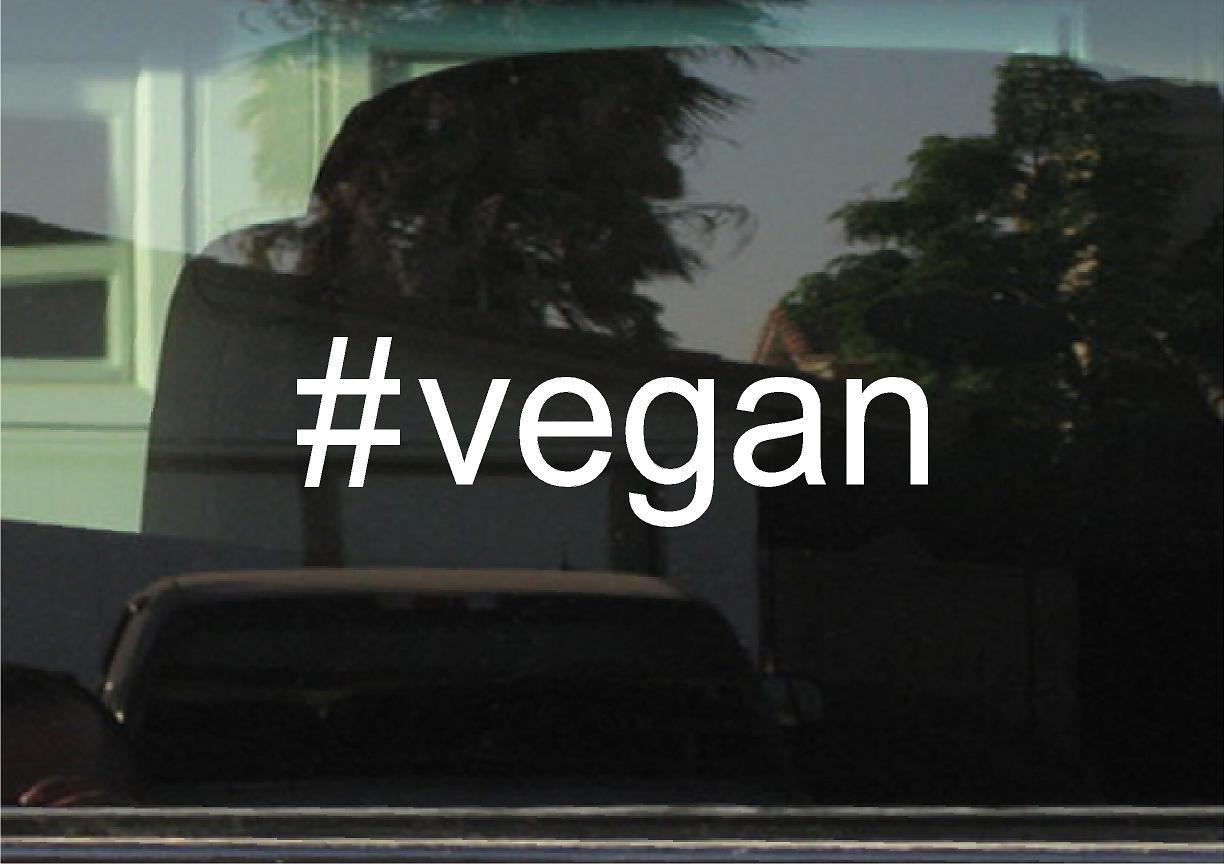 #VEGAN VINYL STICKER