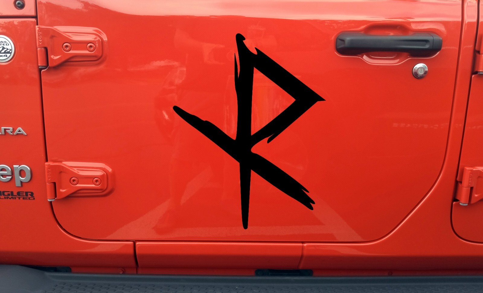 Safe Travels Vinyl Decal V2 Viking Rune Norse Symbol Bindrune Die Cut Sticker