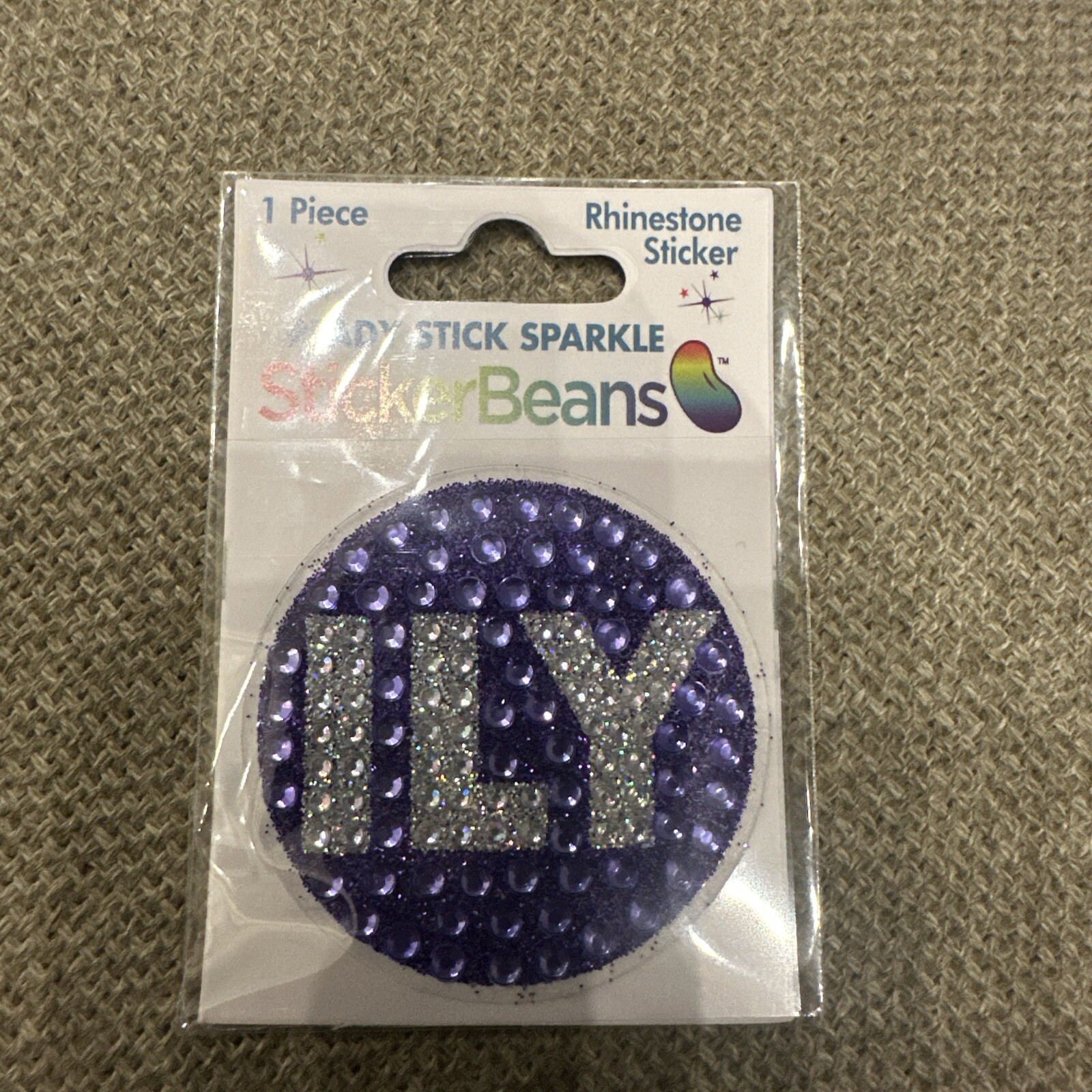 NEW StickerBeans Lavender ILY 2” Sticker