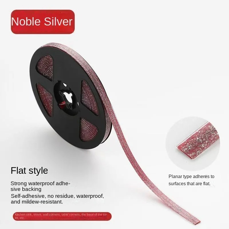 Ceramic Tile Mildewproof Gap Tape 6M Self-adhesive Waterproof Seam Sticker