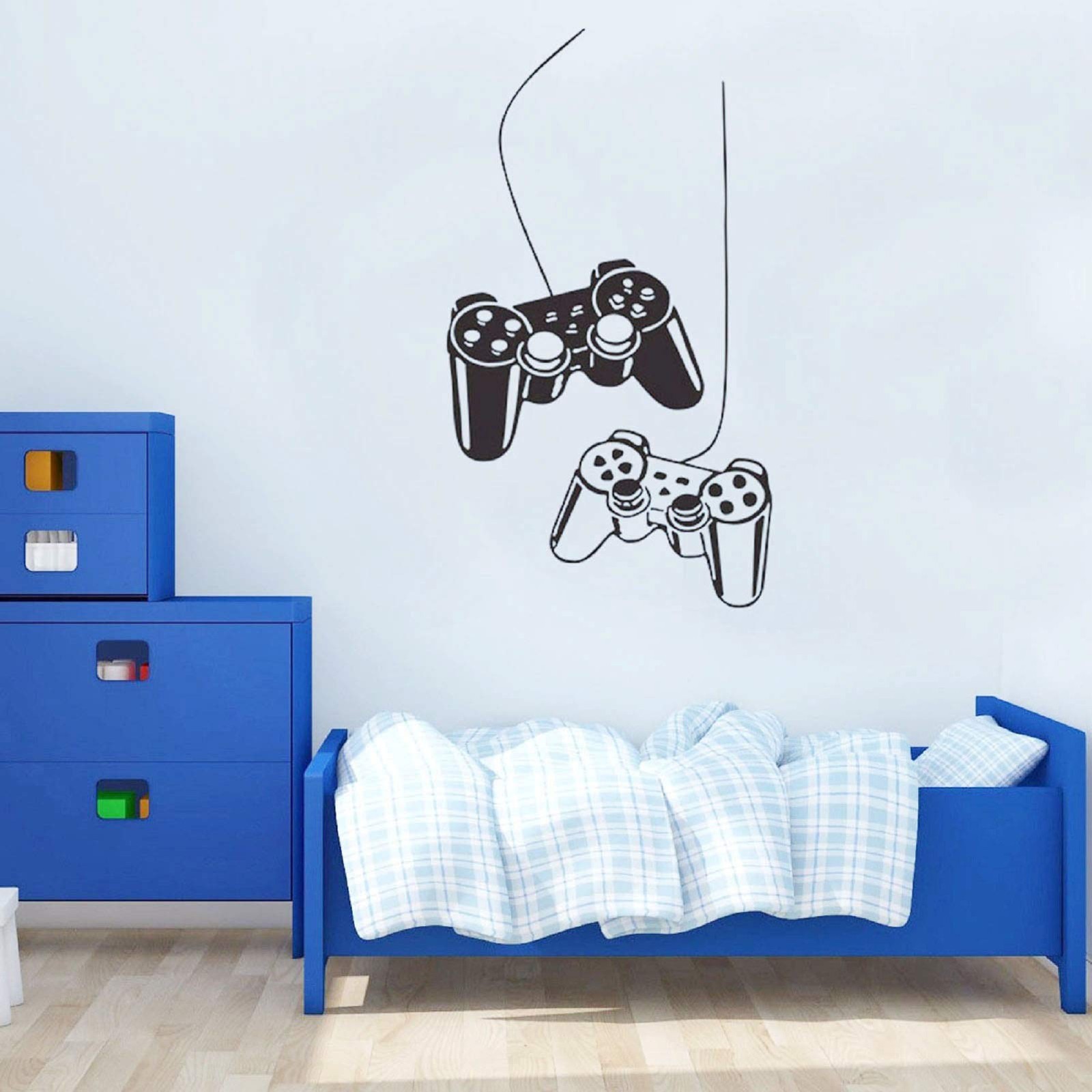 HILUCK Game Controller Wall Decor Sticker
