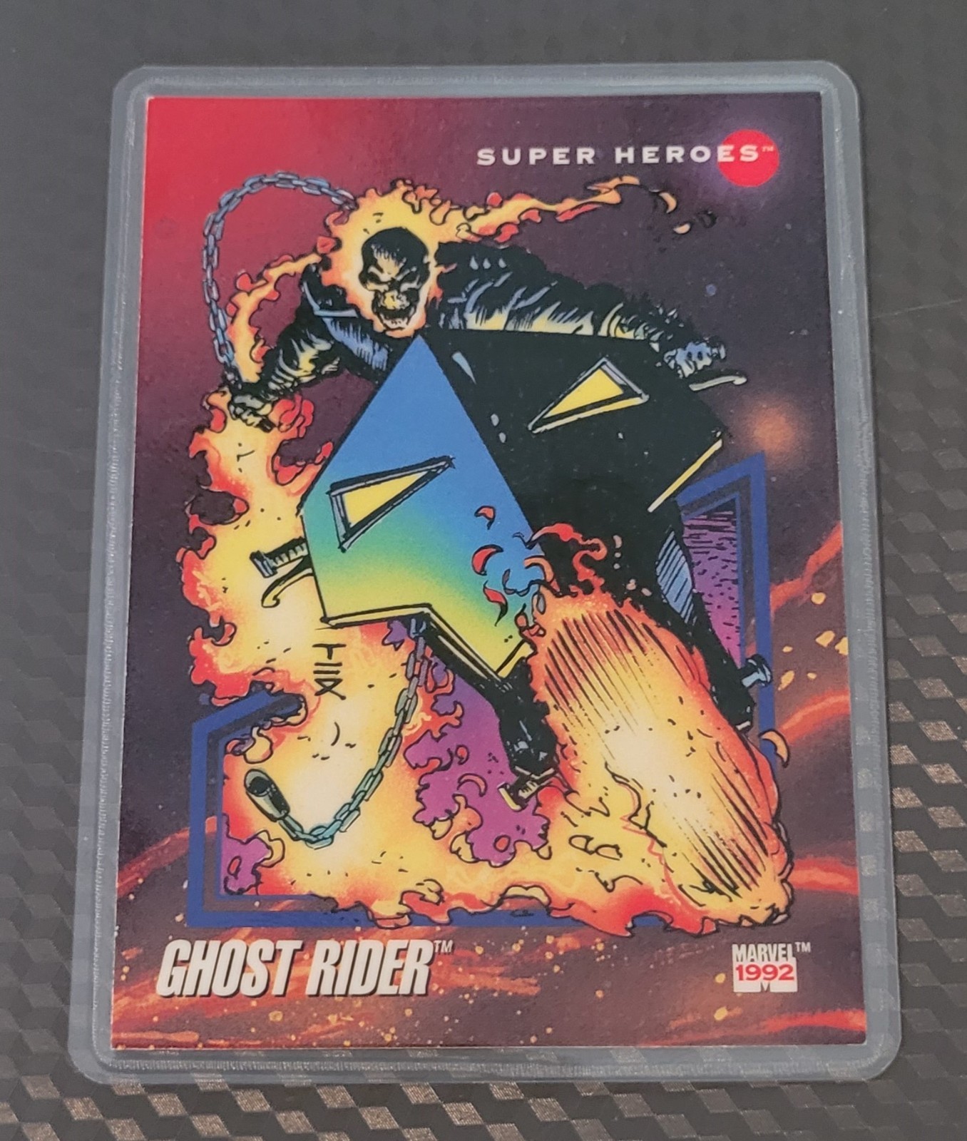 1990's Impel Marvel Universe Super Heroes Fridge/Locker/Cabinet Laminated Magnet