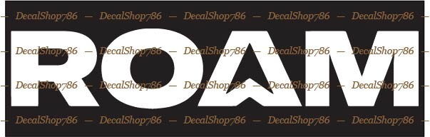 ROAM Adventure Co. II – Outdoors – Cars/SUV's Vinyl Die-Cut Peel N' Stick Decals