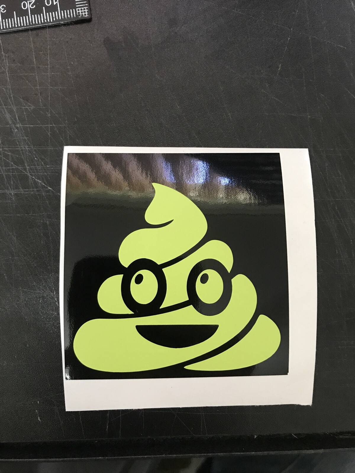 Mr Poopie Sticker Waterproof Indoors/Outdoors