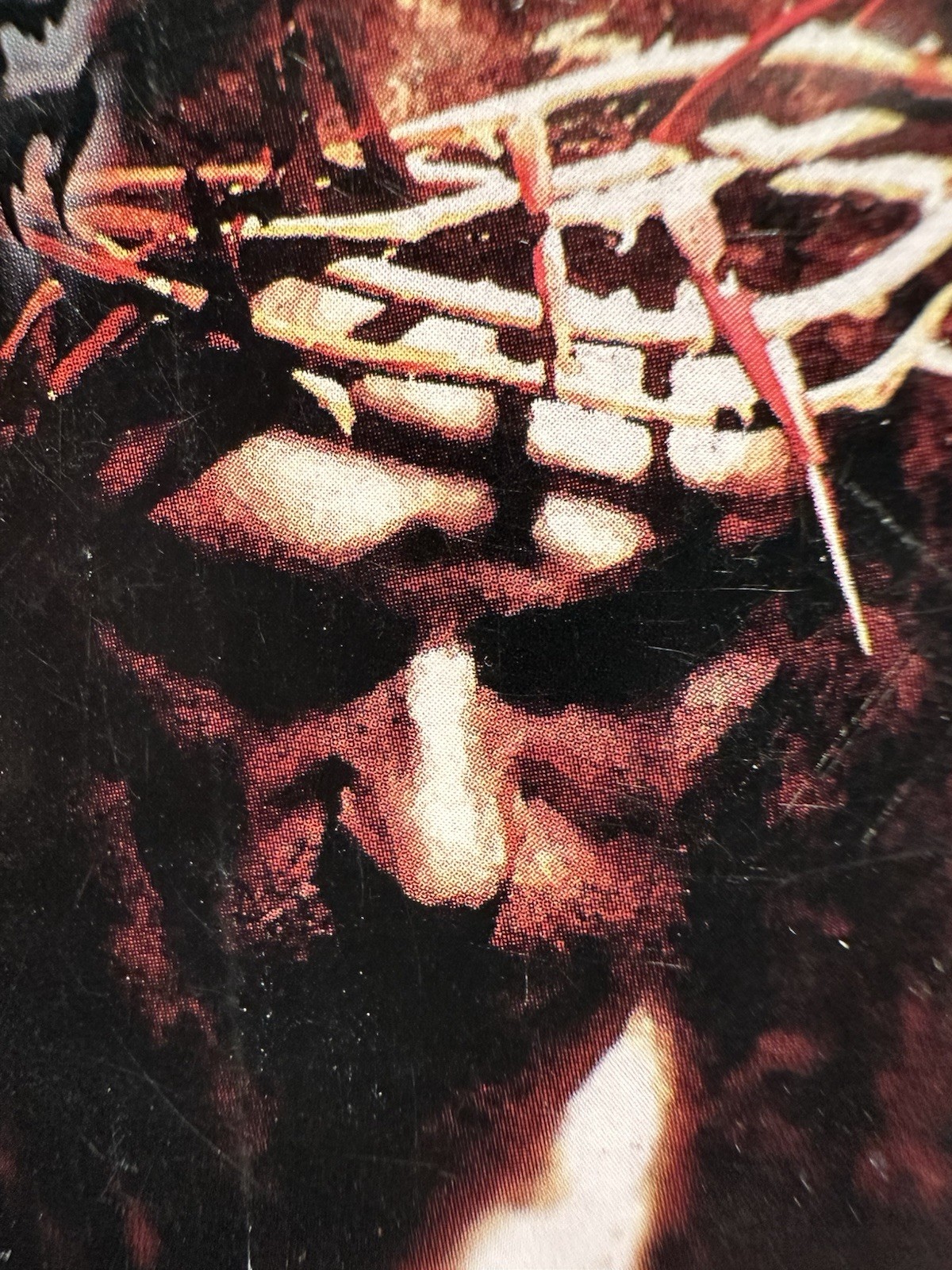 VTG DEICIDE Scars of the Crucifix Sticker Square Promo 4×4 DEATH METAL