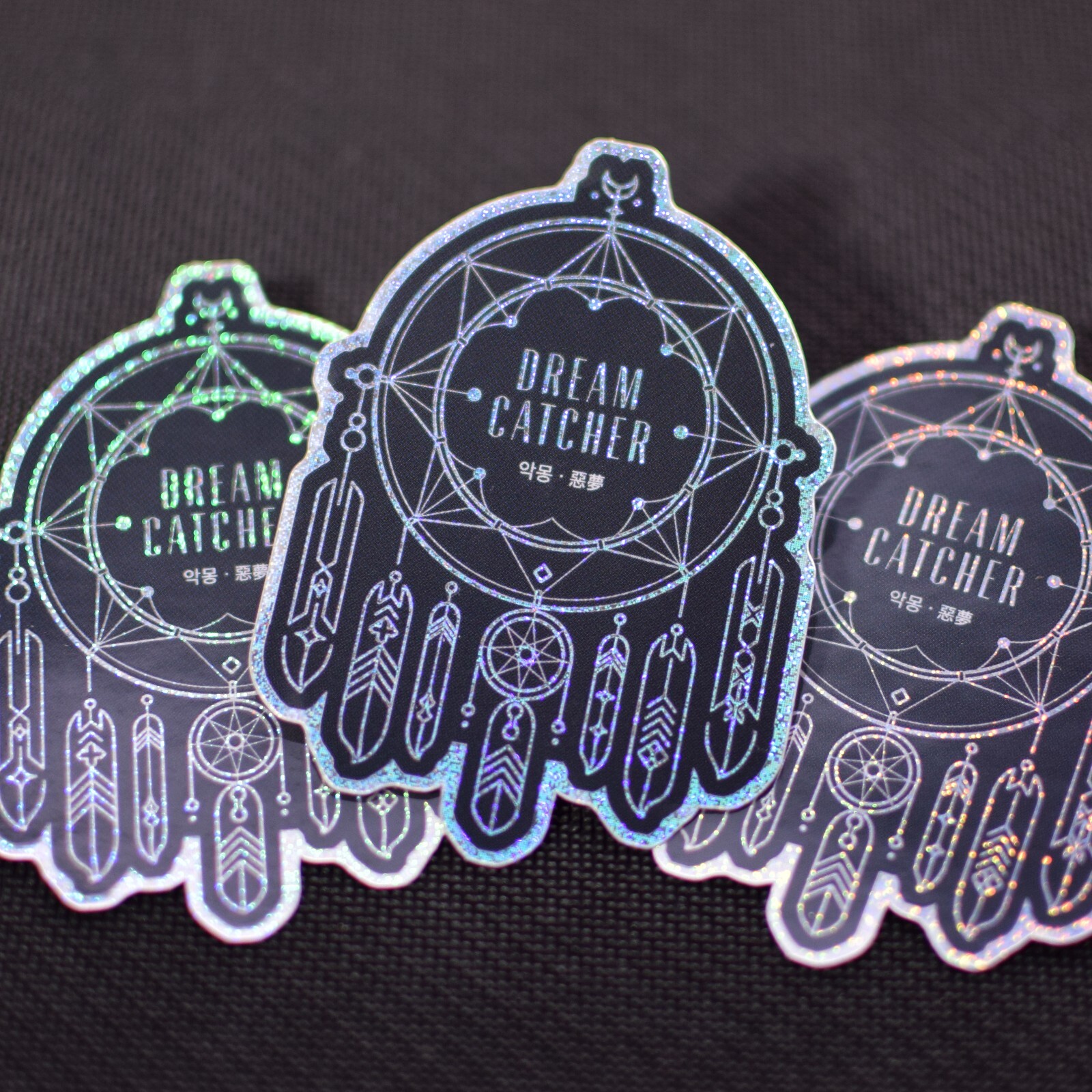 KPOP Dreamcatcher Pixie Dust Holo Sticker Decal Set – Debut Single Nightmare