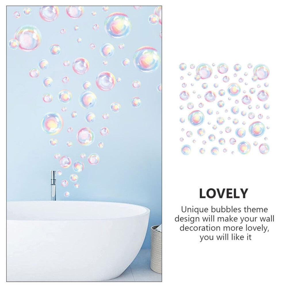 Bubble Wall Decal Stickers, Under The Sea Birthday Party Decor Colour Bubble …