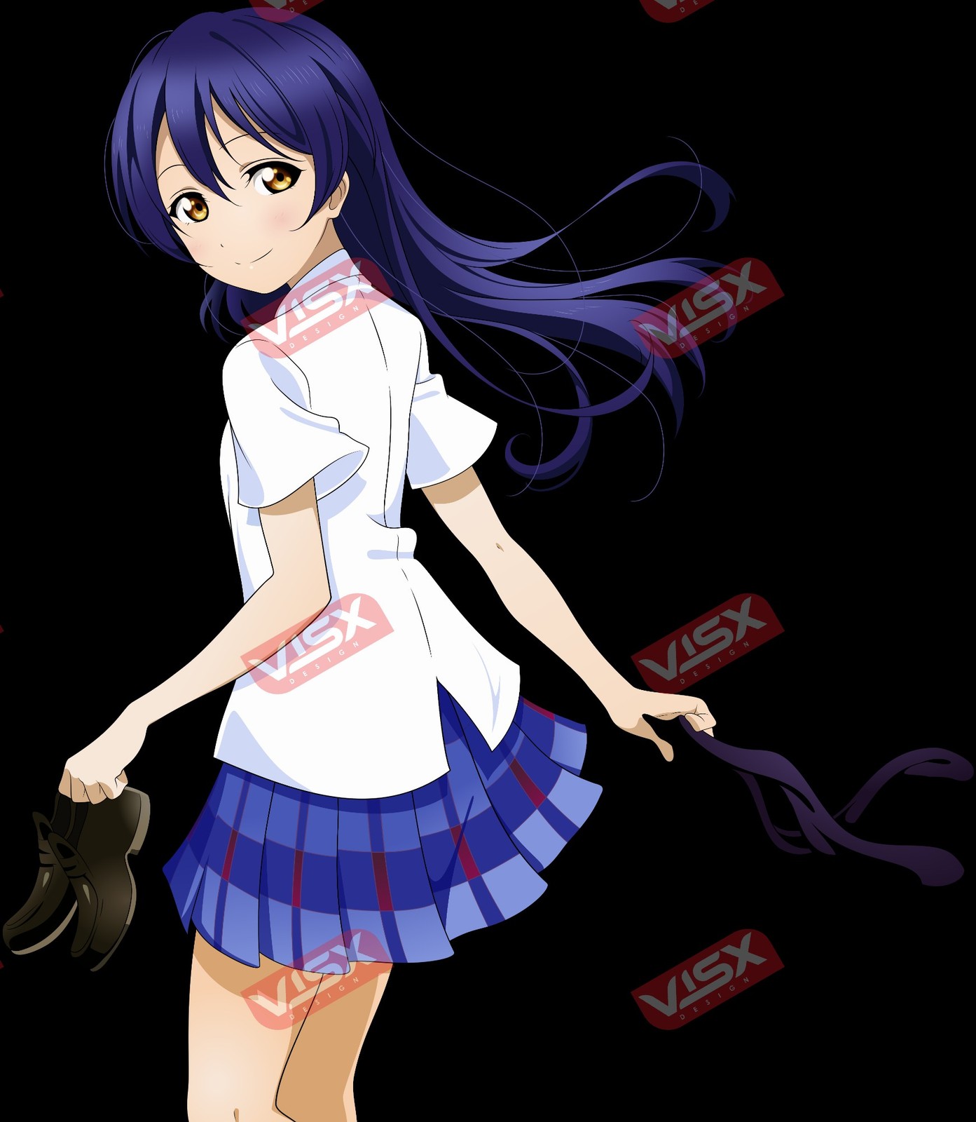 Umi Sonoda Love Live Anime Peeker bumper sticker car decal window truck