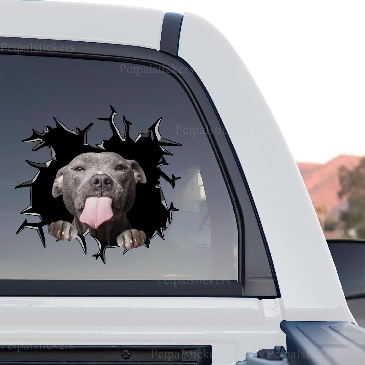 Vinyl Dog Stickers Car Decals for Dog Lovers, Perfect Gift for Pet Owners
