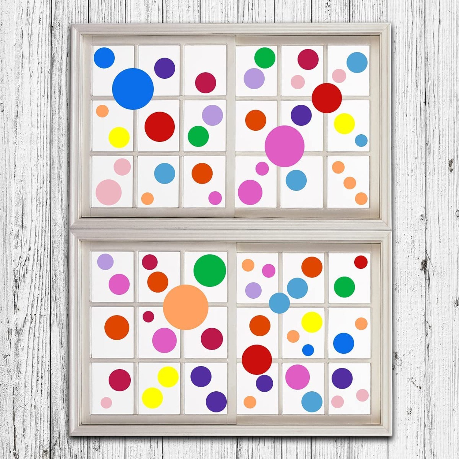 264 Pieces Polka Dot Wall Decals Circles Decals for Wall Vinyl Dots Stickers …