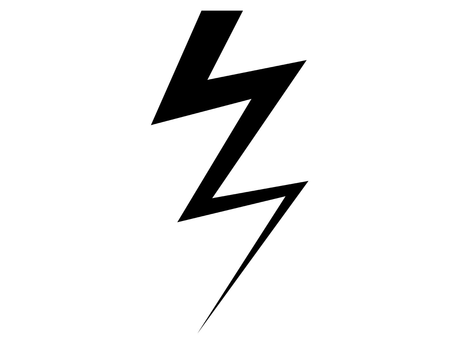 Lightning Bolt Energy Strike Bottle Vinyl Decal Car Sticker