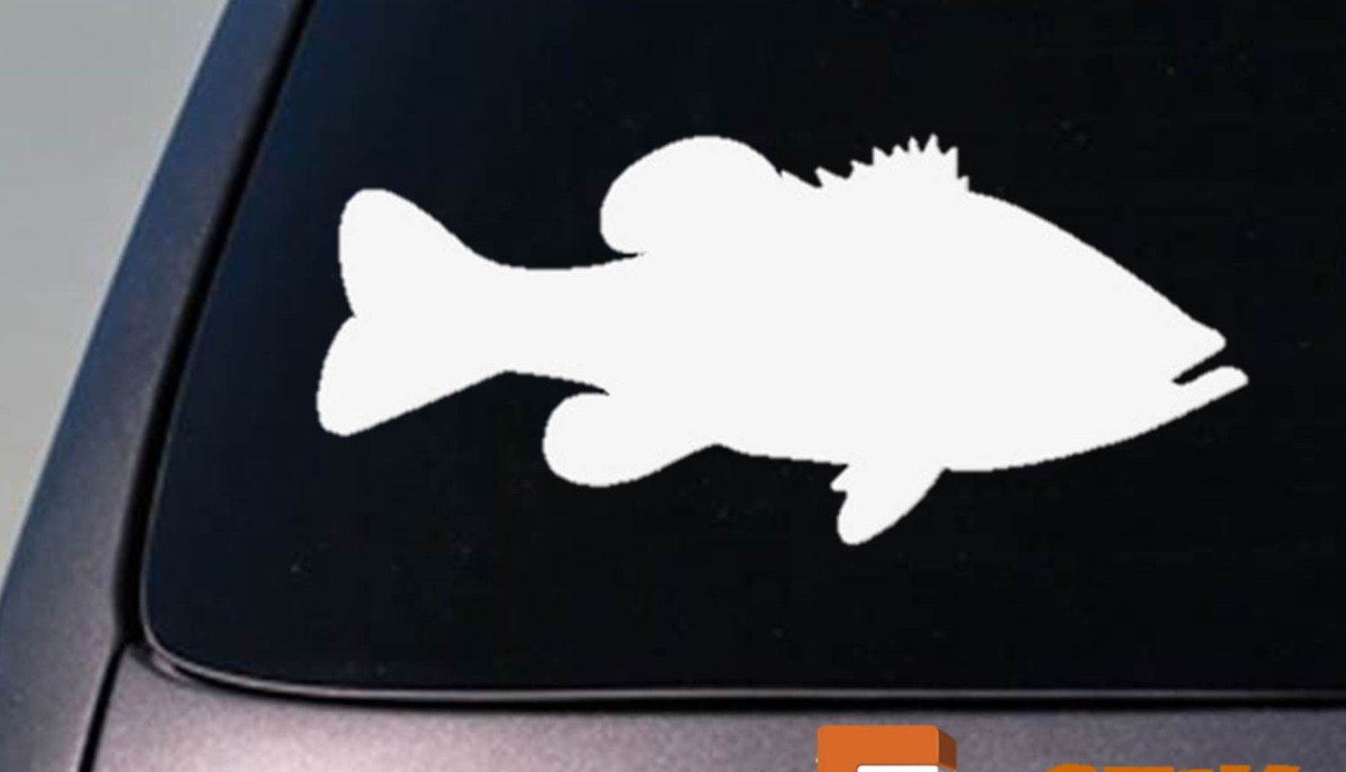 Largemouth Bass 6" sticker decal bait fishing rod reel lure *D693*