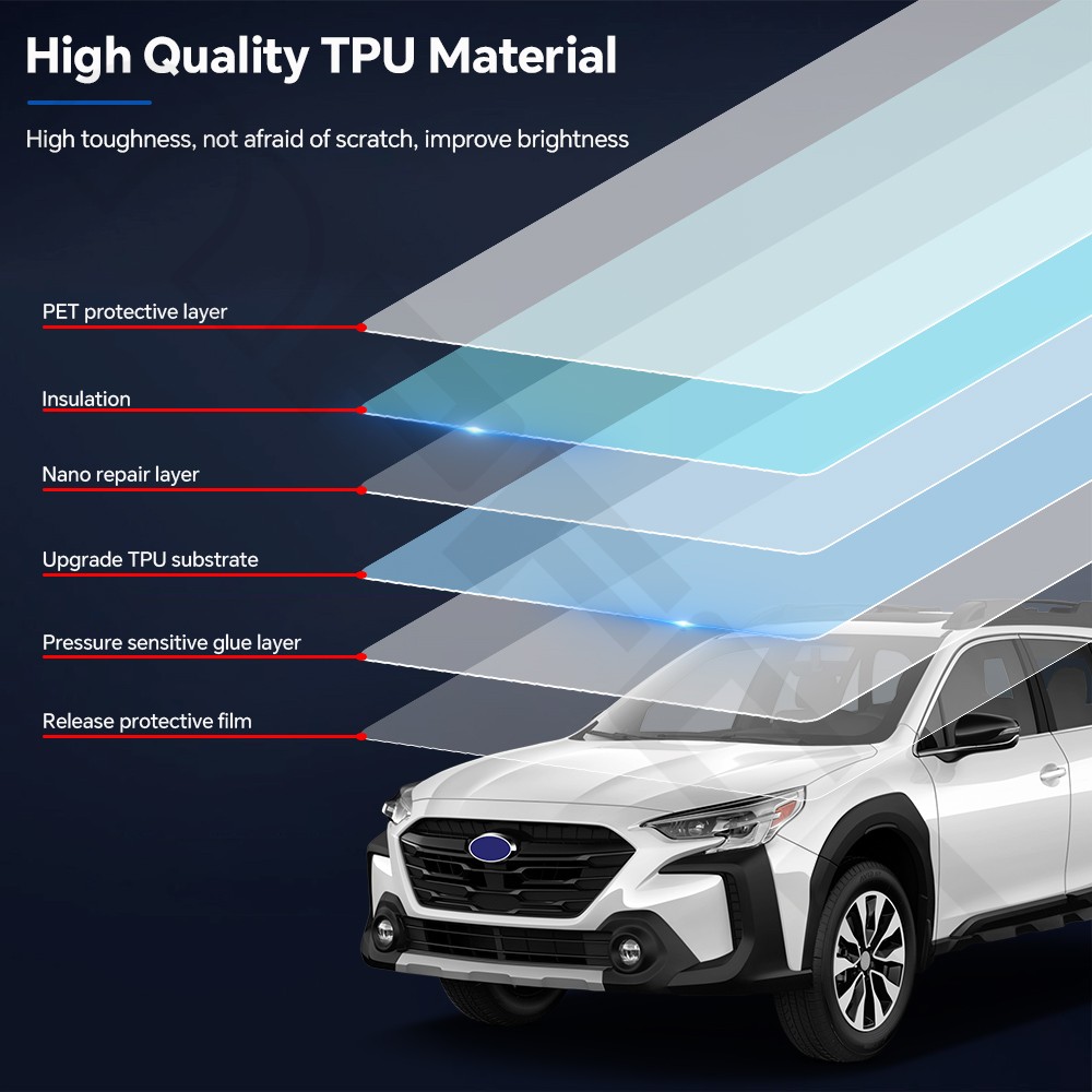 Full Car For Subaru Outback 2022-2025 Precut Paint Protection Film Clear PPF TPU