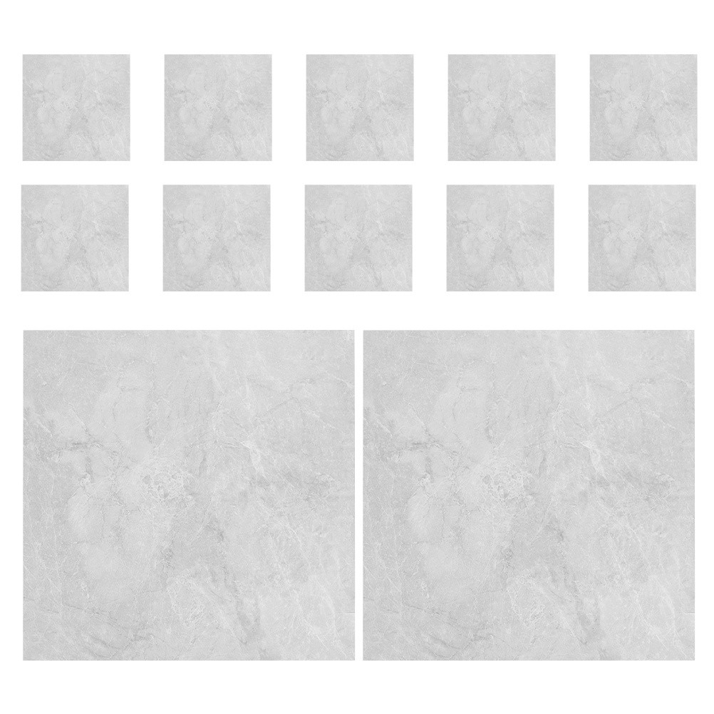 12 Pcs Self Adhesive Backsplash Marble Self-adhesive Wall Stickers
