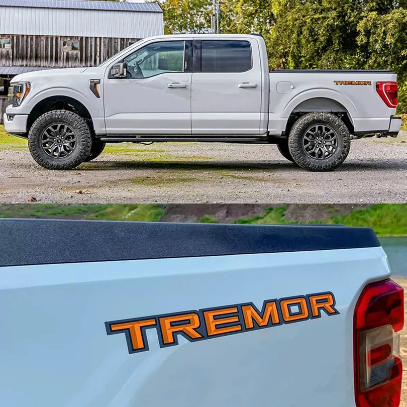 Aftermarket Off-Road Mountain Scratch Bedside Decal for Ford F-150 Tremor / Rang