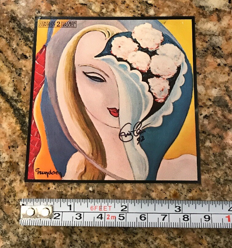 Layla Sticker – Derek And The Dominos Eric Clapton Blues Rock 1970s Music
