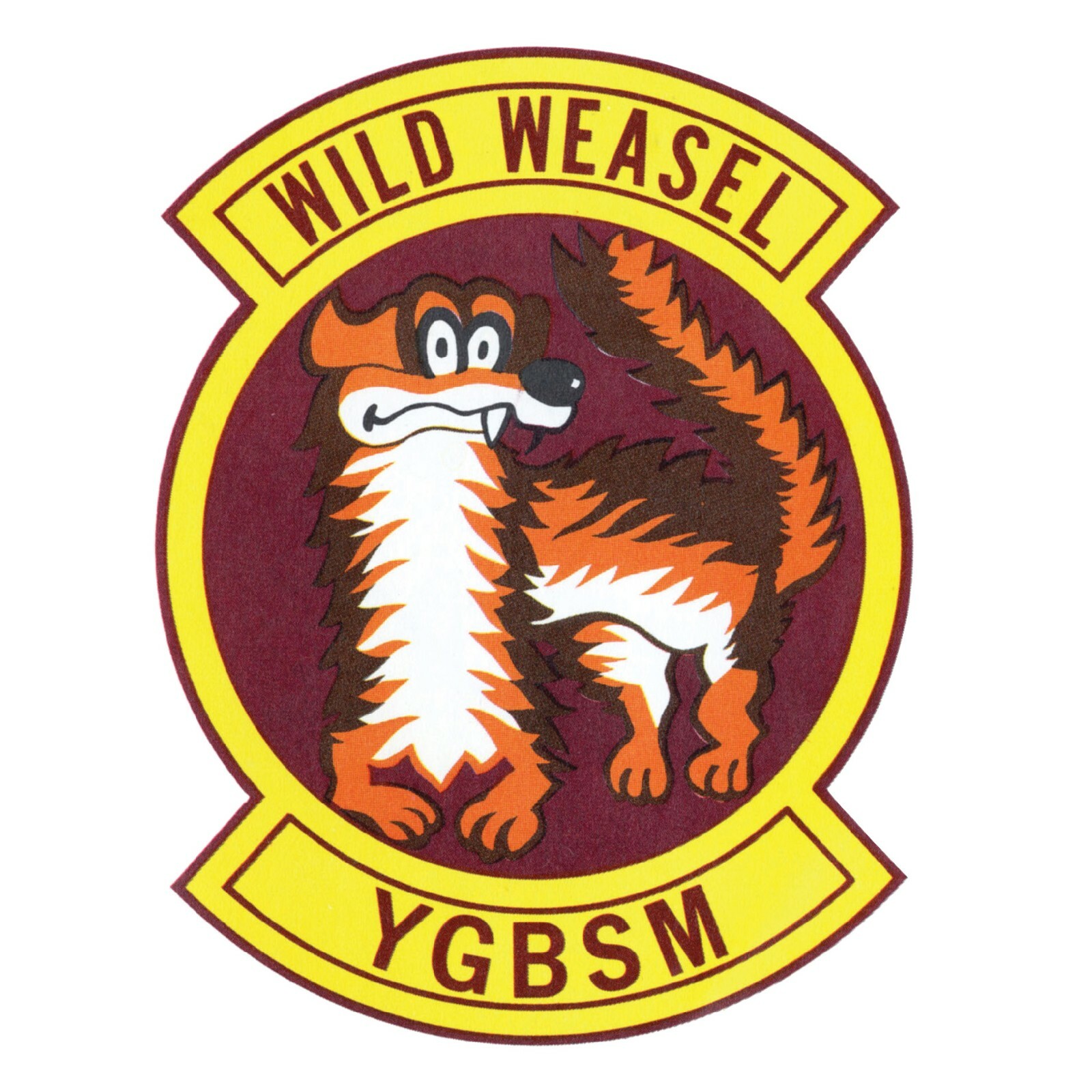 Wild Weasel YGBSM Decal – Indoor or Outdoor Use – Available in Various Sizes