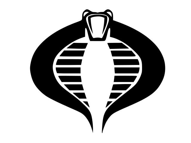 GI JOE COBRA HEAD Vinyl Decal Car Wall Window Sticker CHOOSE SIZE COLOR
