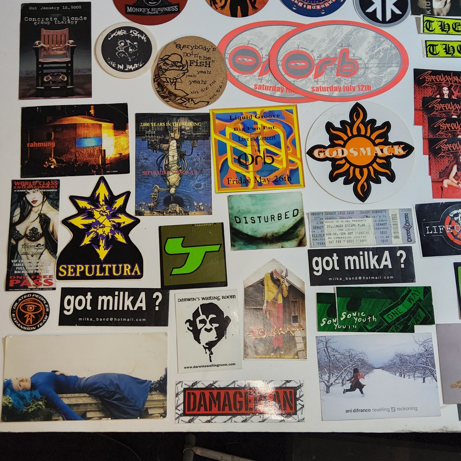 Vintage propellerheads bumper sticker decal 1998 Promo 8×3 album cd release dec