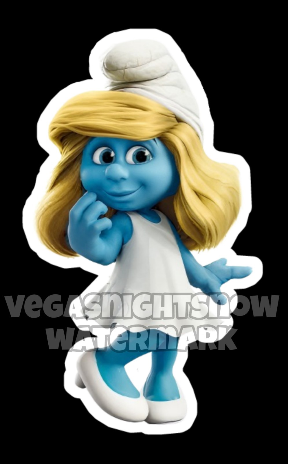 Smurfs 4 Inch Vinyl Sticker Decal UV & Waterproof indoor/outdoor