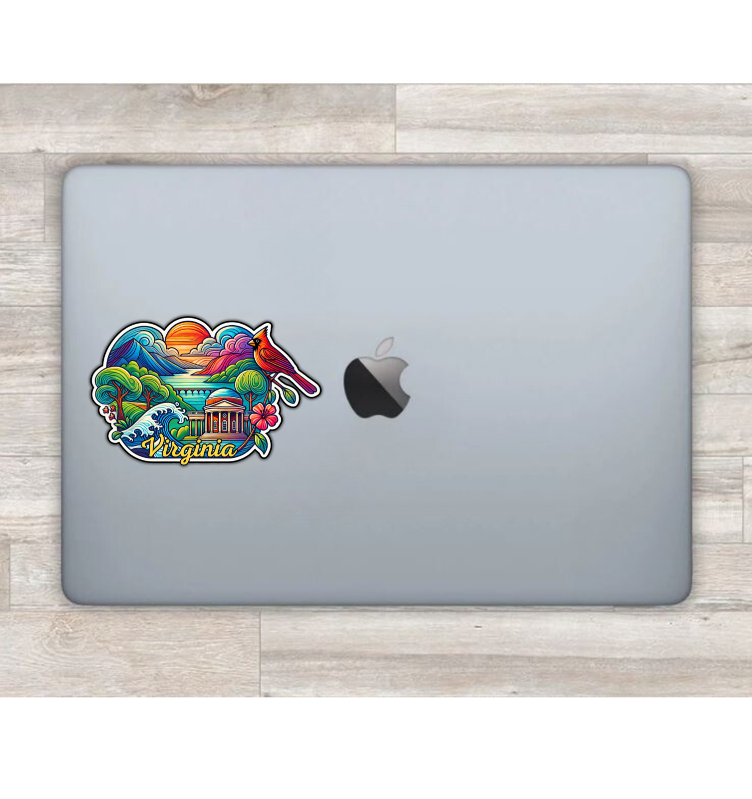 Virginia Fridge Magnet or Laptop Sticker