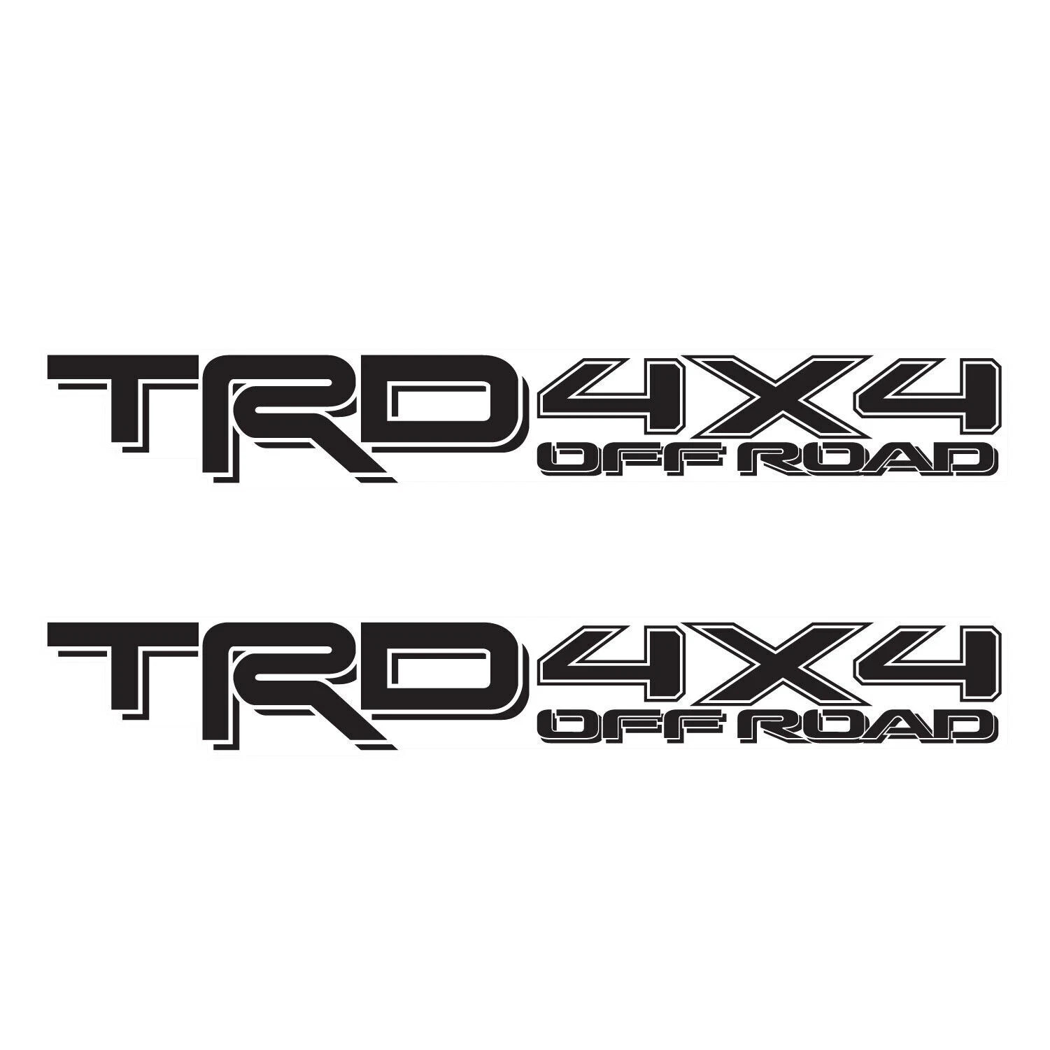 Toyota TRD 4×4 Off Road Tacoma Tundra Truck decal sticker – Any Color