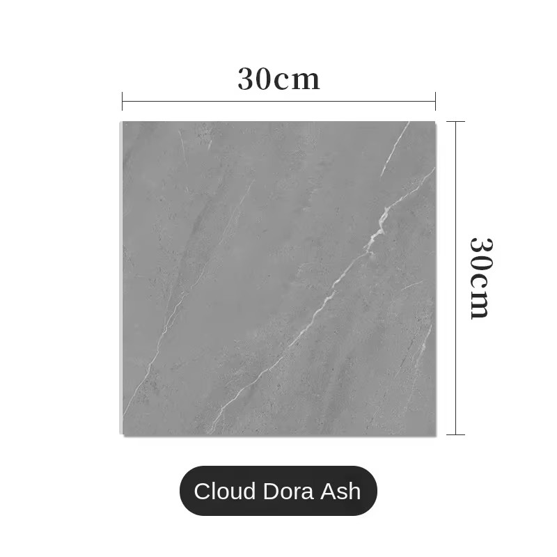 PVC Imitation Marble Wall Stickers Self-Adhesive Floor Stickers Waterproof Bathr
