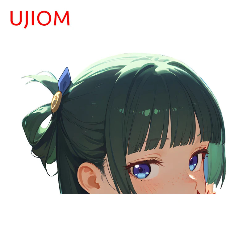 UJIOM Peeker Maomao Cat Ears Wall Sticker Graphics Decal Kitchen Cupboard Decor