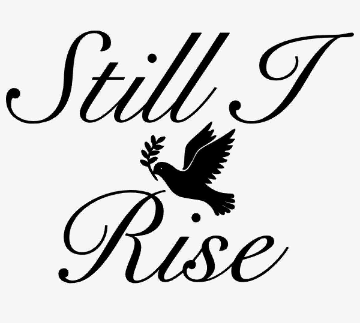 “Still I Rise” Strong Inspirational Decal Sticker 5×4” For Wall, Car Vinyl