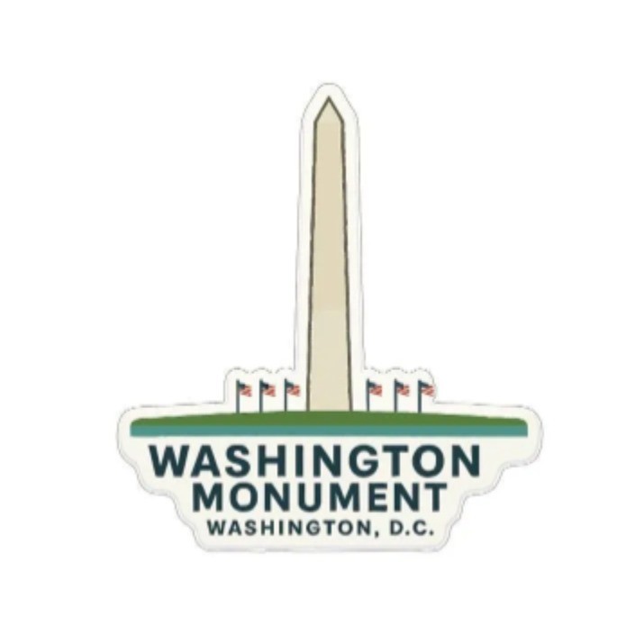 Washington Monument Washington DC Iron On Heat Transfer Vinyl HTV Symbolic