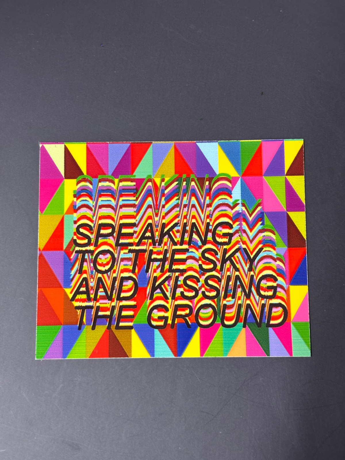 Sticker Pack Apply x Jeffrey Gibson ICA SF 2022 Indigenous Land Vinyl 3 Die Cut