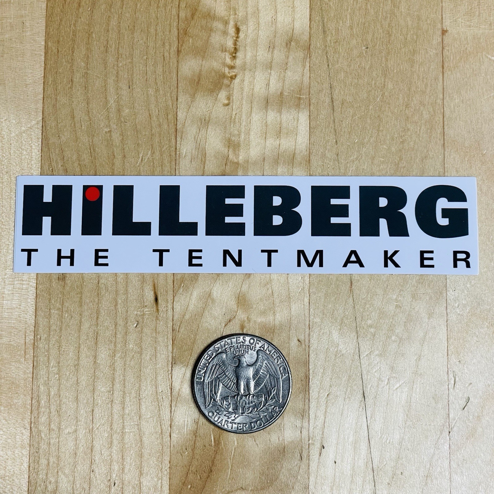 Hilleberg Tentmaker Sweden 4.5" Glossy Vinyl Outdoor Sticker Tent Camping Decal