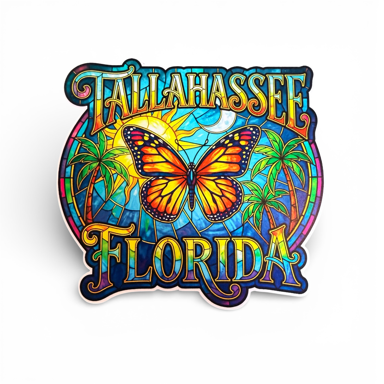 Tallahassee Florida Sticker Souvenir Travel Decal Vacation Gift Made in USA