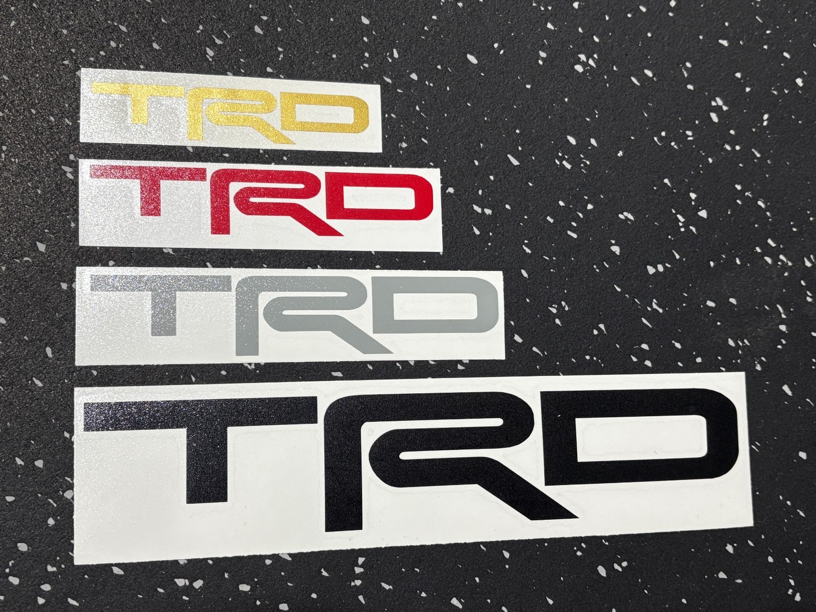 TRD Vinyl Decal for Toyota Truck 4runner Tacoma Tundra Window Bottle Sticker V1