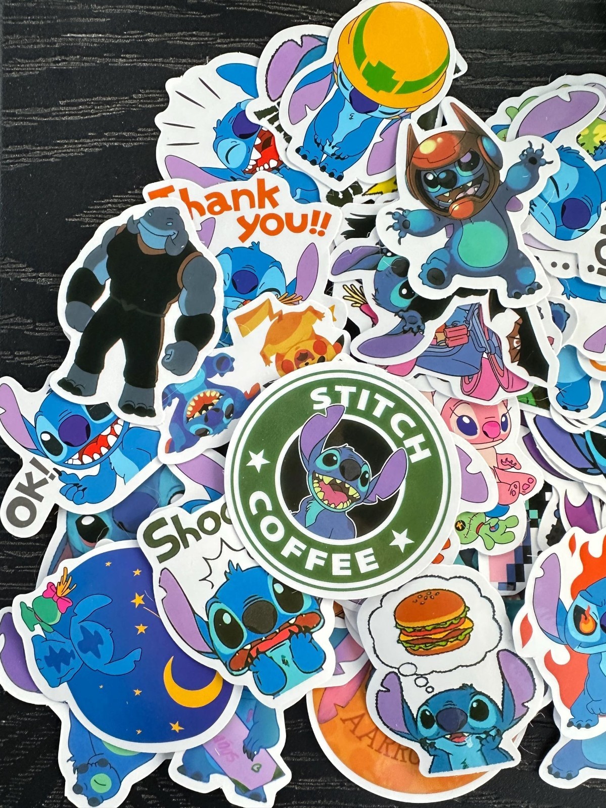 100 Lilo and Stitch Stickers | Waterproof Vinyl Pack