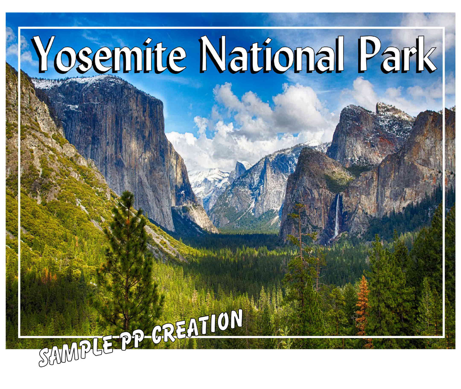YOSEMITE NATIONAL PARK PHOTO FRIDGE MAGNET 4 X 3 inches TRAVEL
