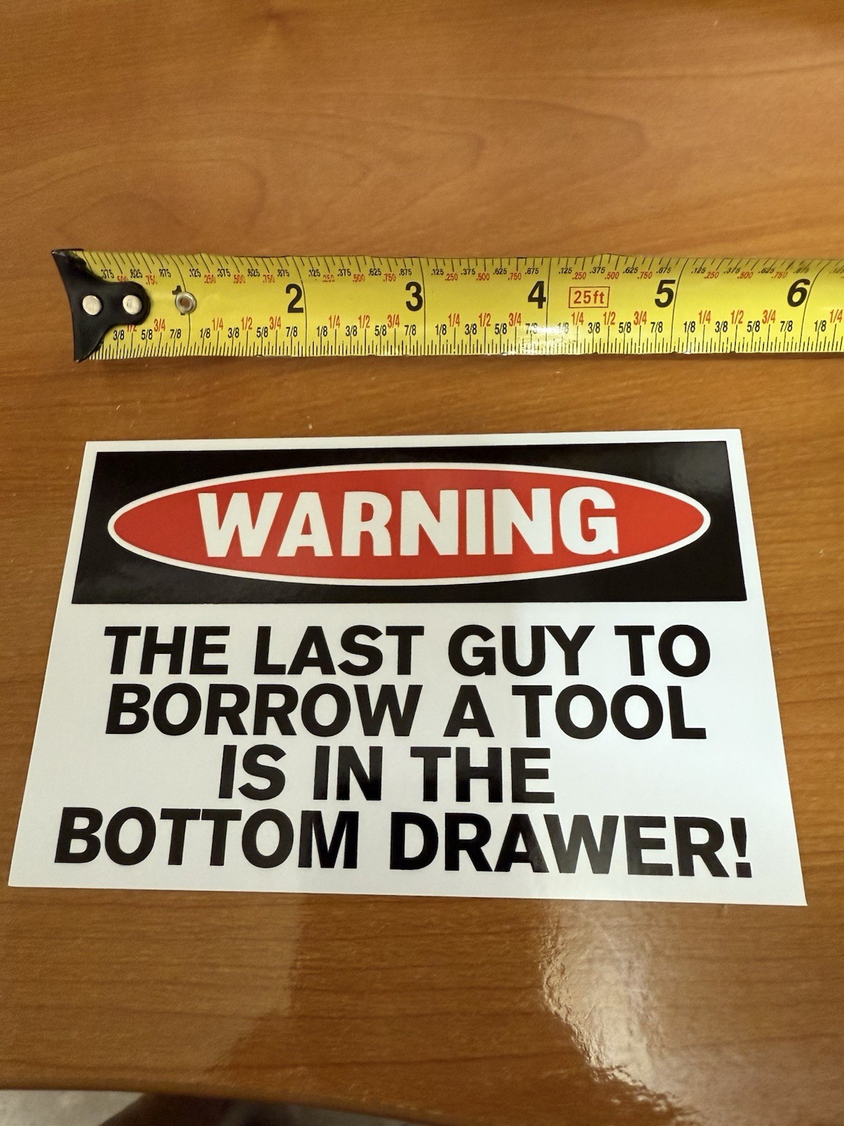 funny adult sticker gag gift car automotive parts toolbox tools
