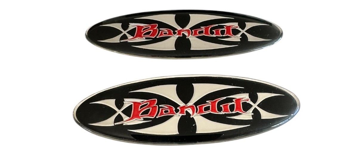 Vintage 2000s Rossignol Bandit XXX Skis Sticker Decal (1) 3×1” – Choose Color