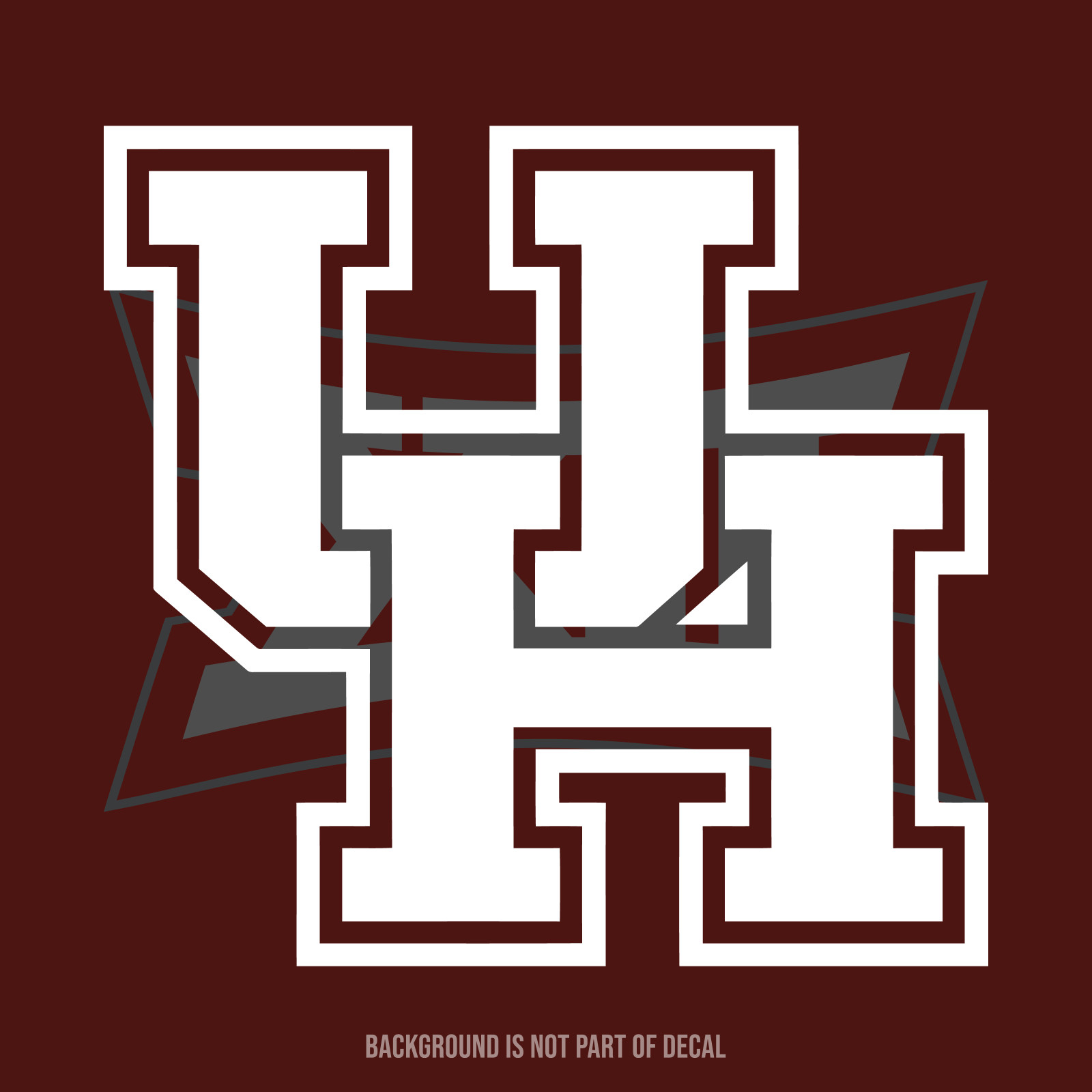 Houston Cougars Vinyl Decal Sticker