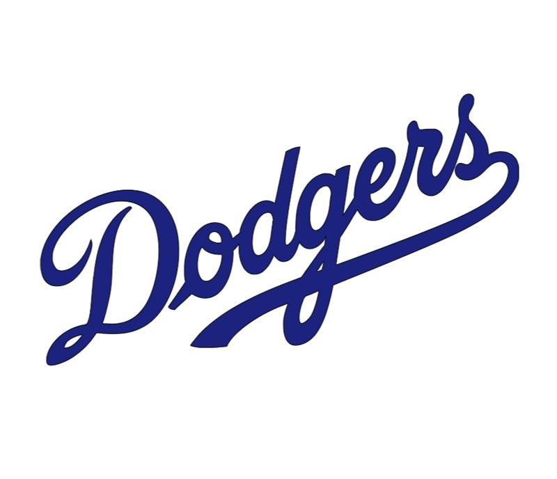 LA Dodgers Inspired Iron On HTV Heat Transfer Logo Baseball