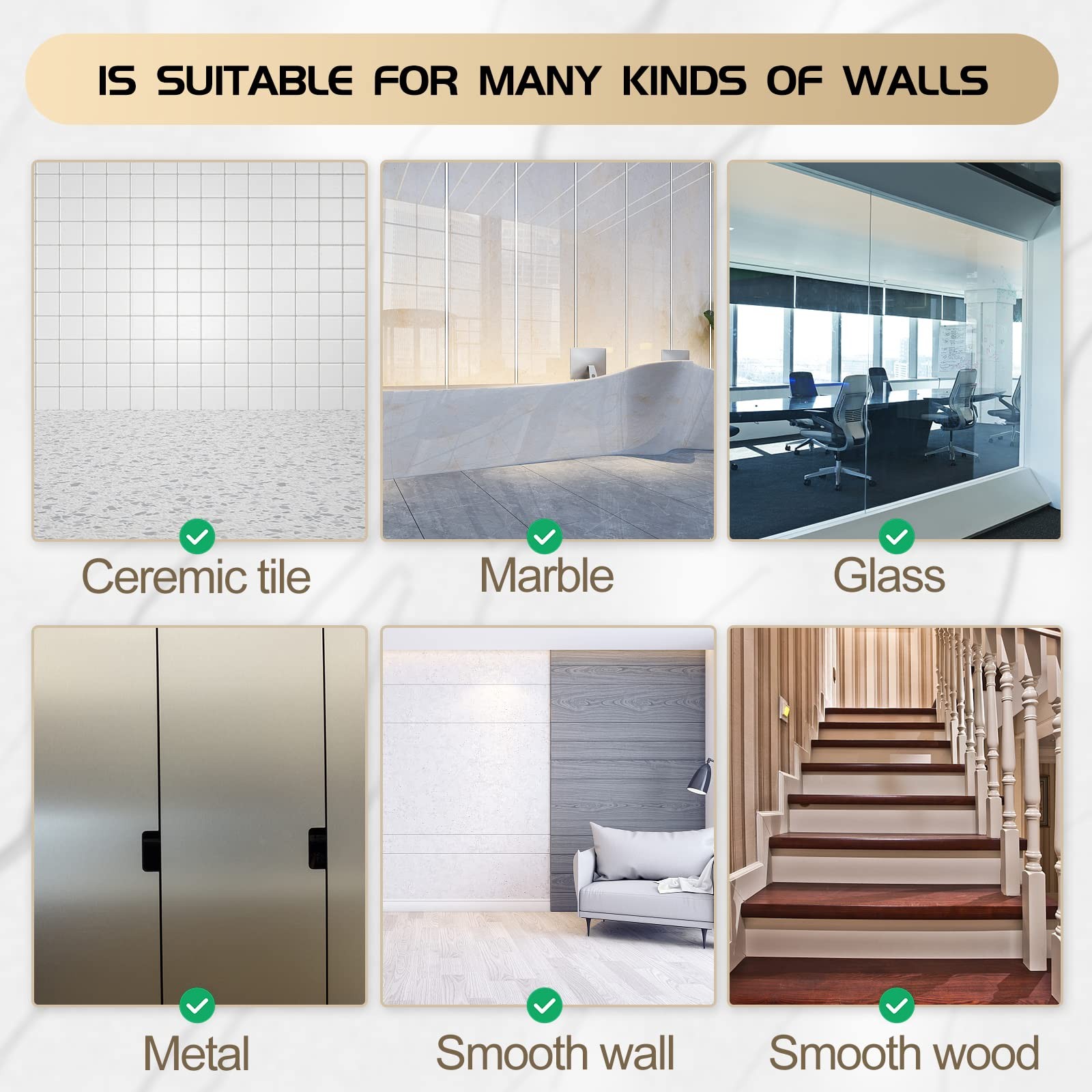 72Pcs Mirror Border Stickers Wall Decor Stickers Removable Peel and Stick Bac…