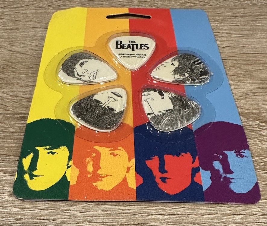 NOS (1) 10 Pack D'Addario Beatles Guitar Picks – Collectable CHOOSE DESIGN
