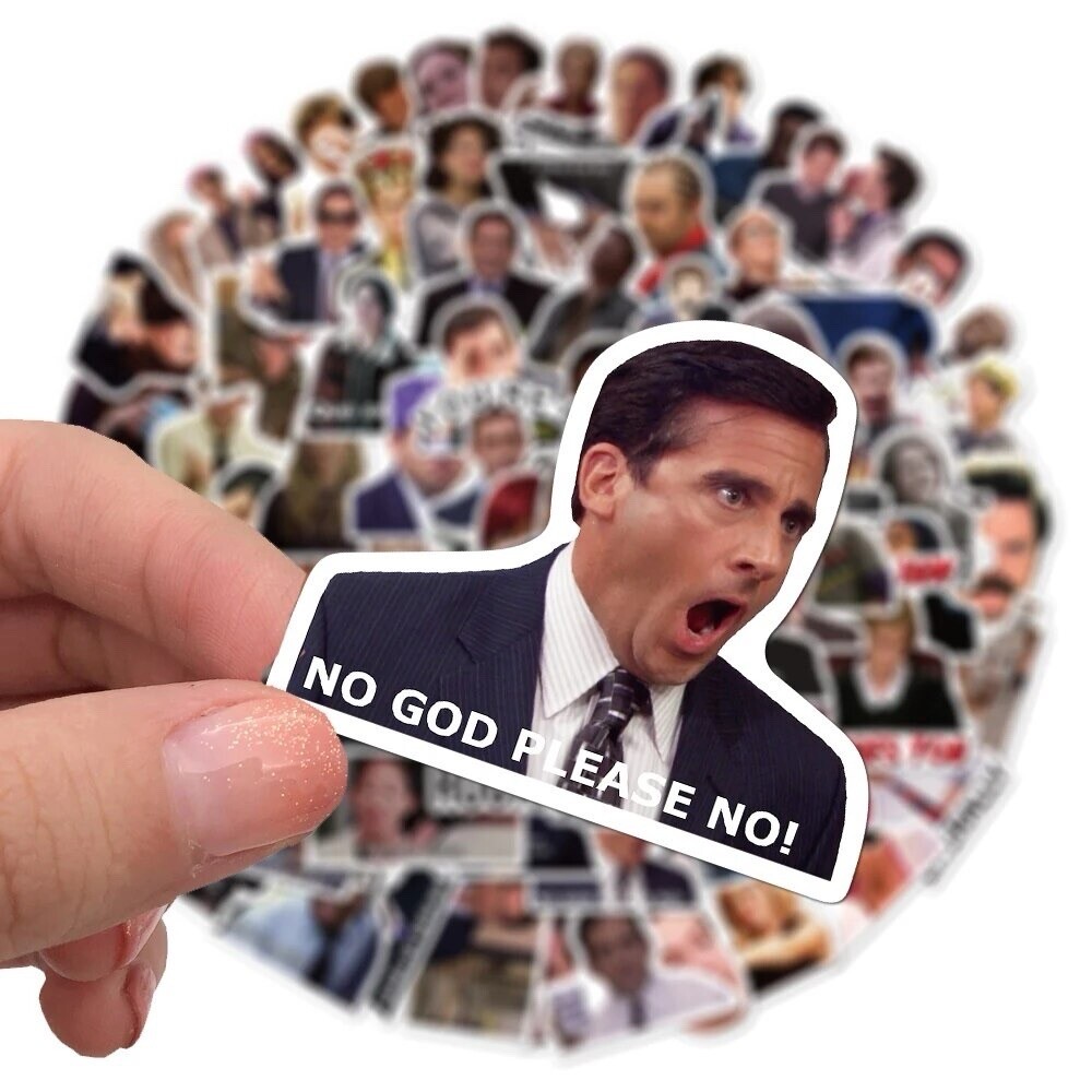 The Office Parks And Recreation Meme Stickers 50pk Friends Random Meme Stickers