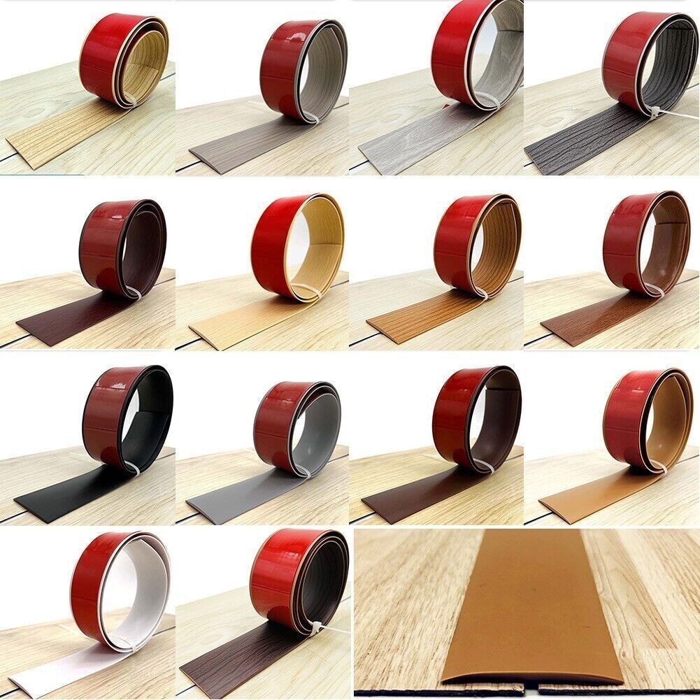 Flooring Threshold PVC Flat Floor Transition Strip Laminate Floor Door 4M