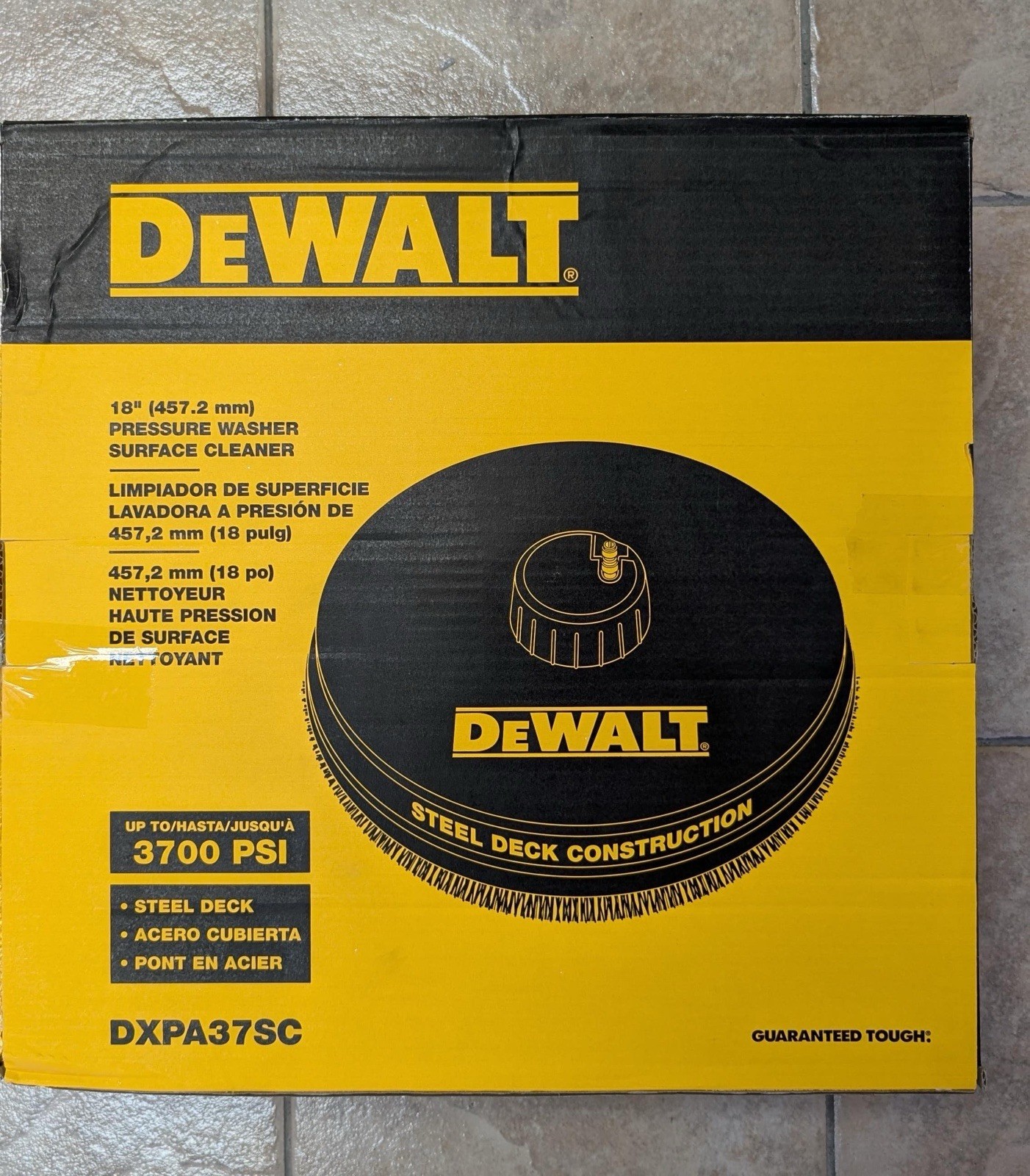 DEWALT DXPA37SC Pressure Washer Surface Cleaner