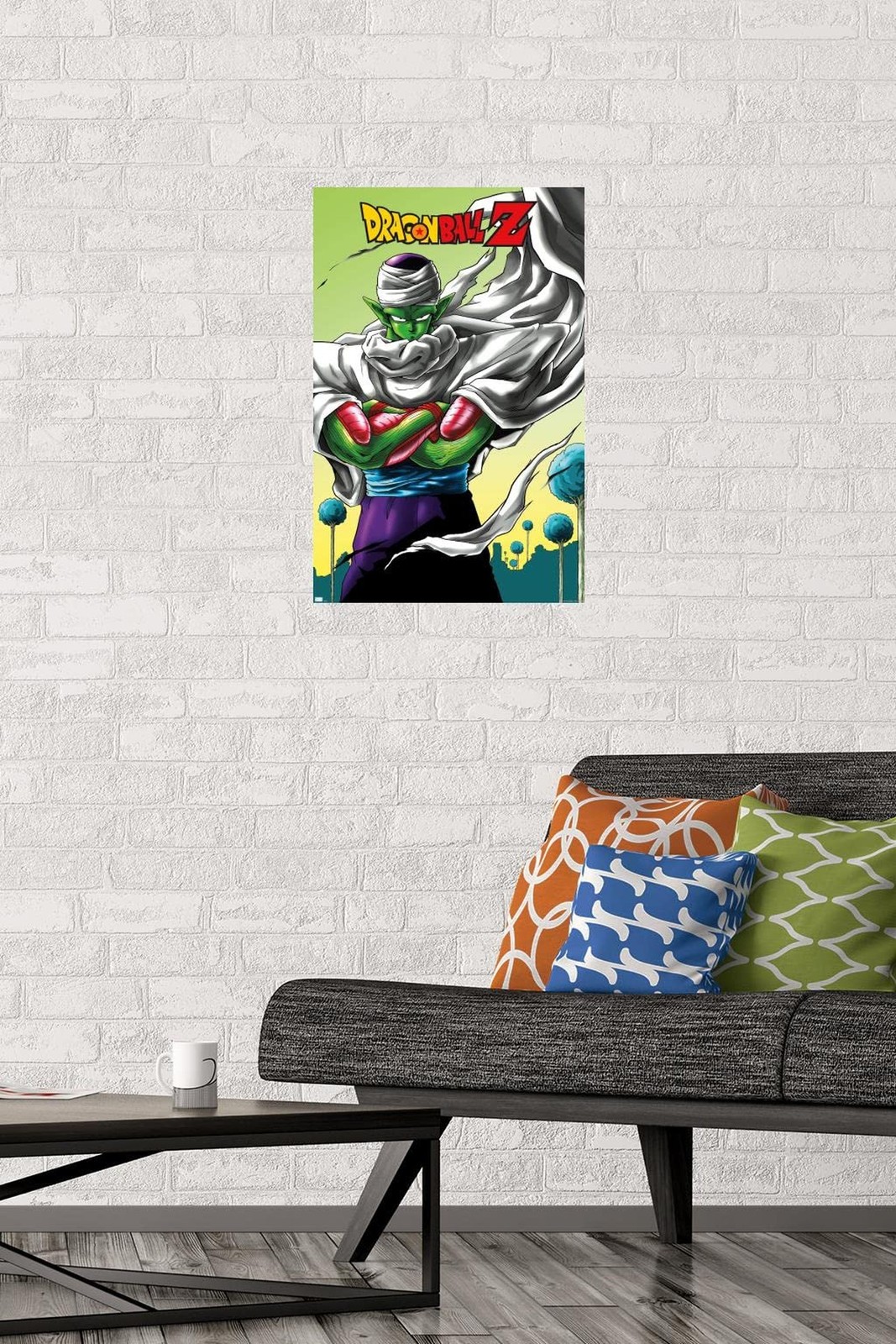 Trends International Dragon Ball Z – Piccolo Wall Poster, 14.725" x 22.375", …