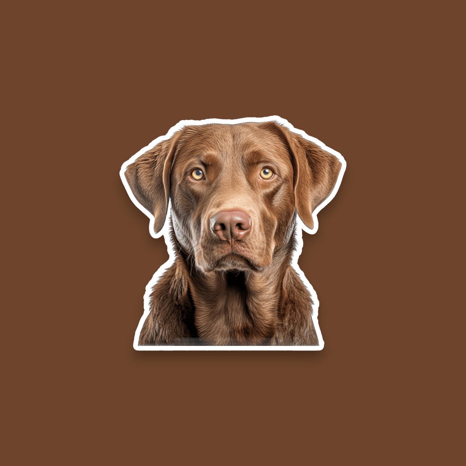 Dog Breed Glossy Stickers 4x4in part #7