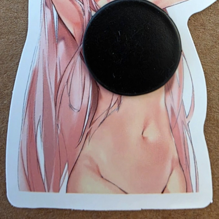 Demon Sticker Waifu Monster Girl Vampire Goth Halloween Anime Manga Pin Up Pinup